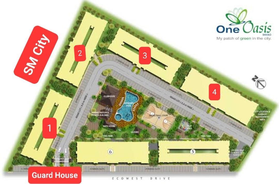 Ri'S One Oasis W Free Pool Back Of Sm City Mall Davao Экстерьер фото